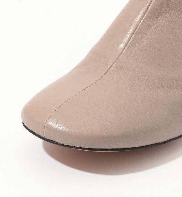 TOMORROWLAND GOODS「Purpred SECOND SKIN ラムレザー ショートブーツ」|ショートブーツ|