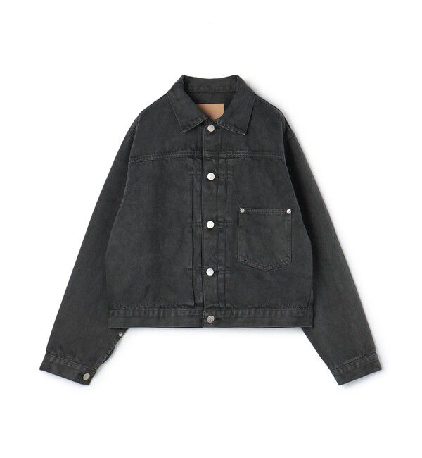 GALERIE VIE「リユースシーアイランドコットン デニムジャケット」|デニムジャケット|17 チャコールグレー