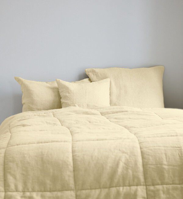 TOMORROWLAND HOME「プレーンリネン コンフォーターキルト（クイーン）」|その他|