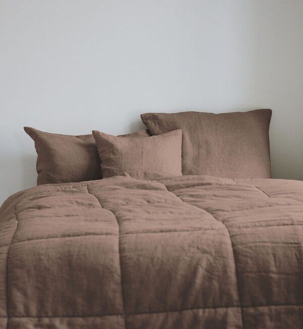 TOMORROWLAND HOME「プレーンリネン コンフォーターキルト（クイーン）」|その他|