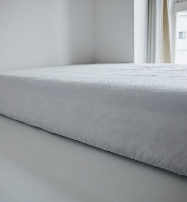 TOMORROWLAND HOME「プレーンリネン ボックスシーツ（キング）」|その他|