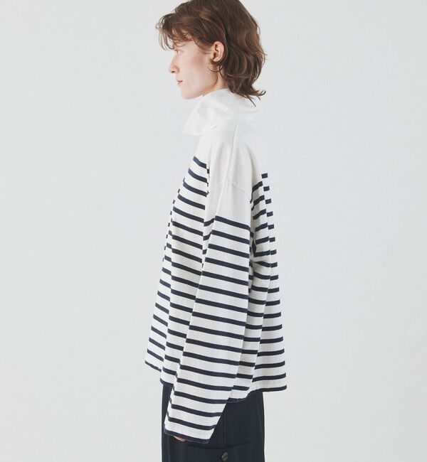 GALERIE VIE「ドライコットン ハイネックプルオーバー」|Tシャツ・カットソー|