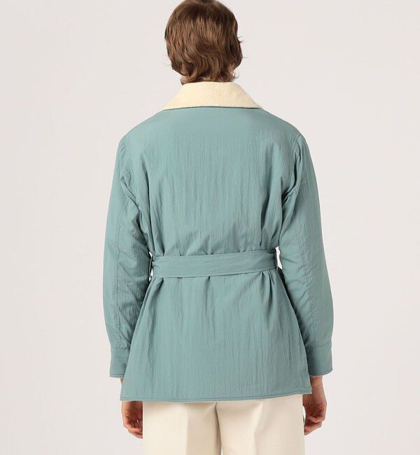 BACCA「レーヨンウール リバーシブルジャケット」|ダッフルコート|