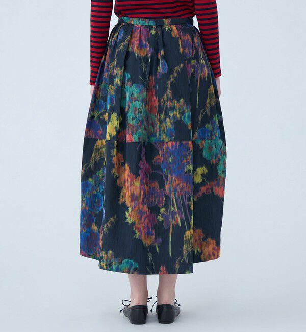 TOMORROWLAND collection「ローズトレミエール タックバレルスカート」|スカート|