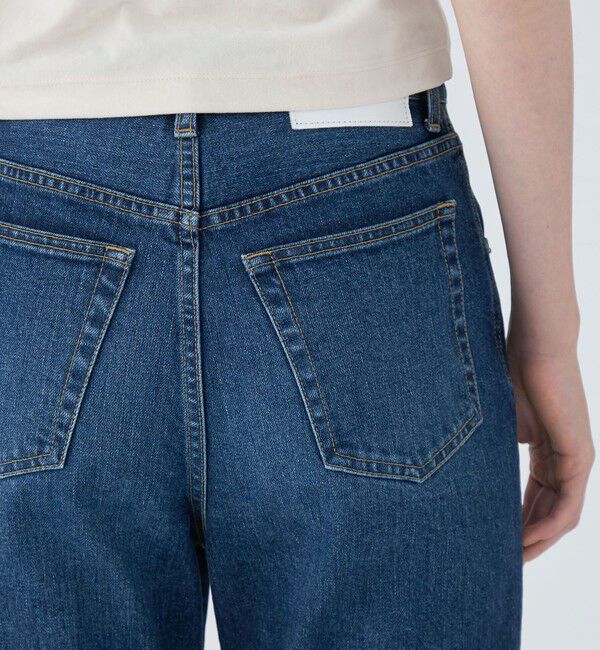 MACPHEE「ストレッチデニム フレアパンツ」|デニム|