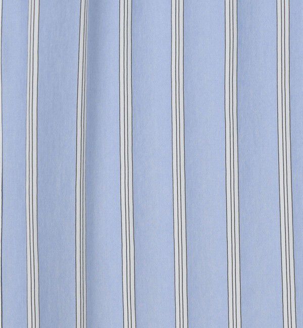 MACPHEE「ハイゲージストライプ シャツワンピース」|ワンピース|