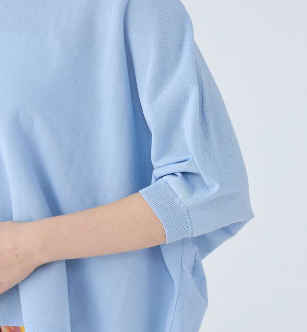 Ballsey「サスティナブルコットンナイロン ワイドプルオーバー」|ニット・セーター|