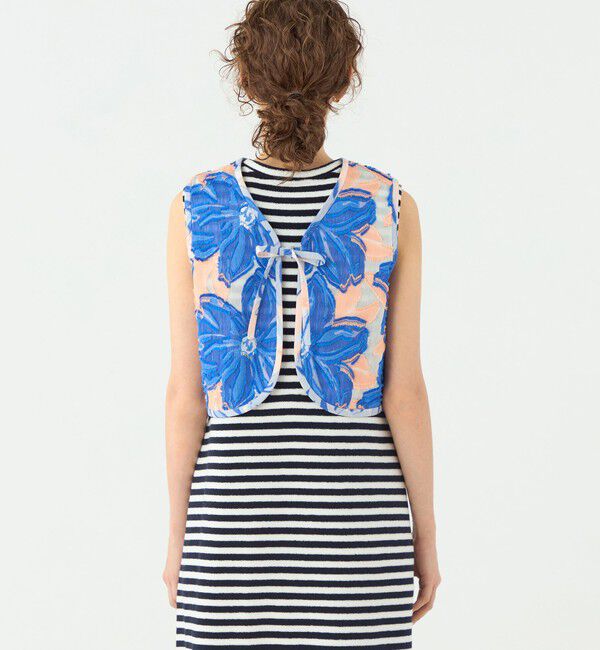 TOMORROWLAND collection「プルメリアジャカード フロンタブルトップス」|シャツ・ブラウス|