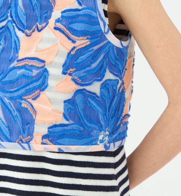 TOMORROWLAND collection「プルメリアジャカード フロンタブルトップス」|シャツ・ブラウス|