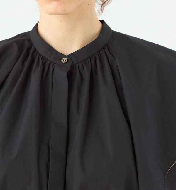 TOMORROWLAND collection「スーピマコットンブロード フレアスリーブブラウス」|シャツ・ブラウス|