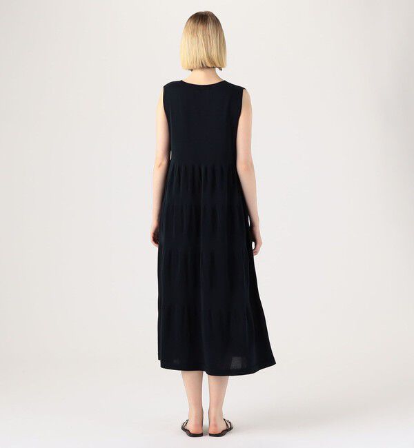 DES PRES「ドライポリエステルコットン アメリカンスリーブワンピース」|ワンピース|