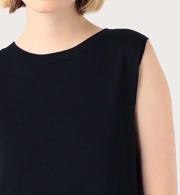 DES PRES「ドライポリエステルコットン アメリカンスリーブワンピース」|ワンピース|