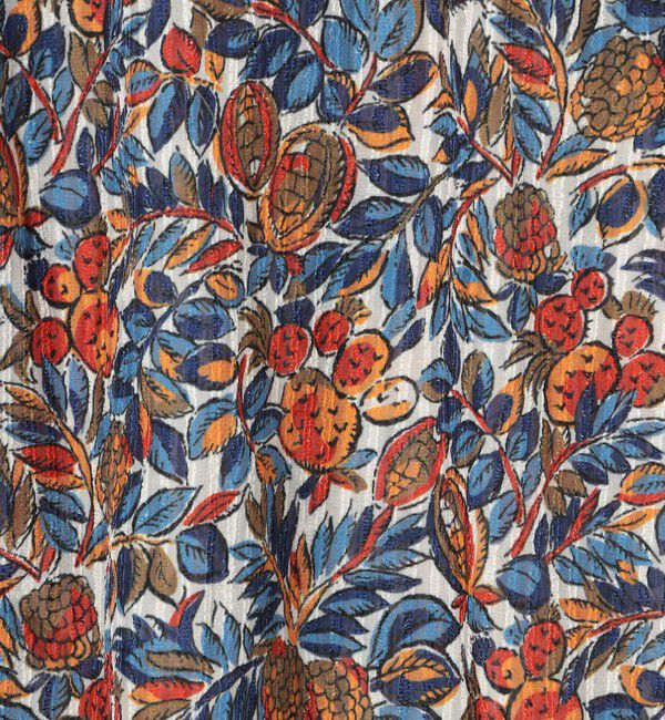 SOULEIADO「ポリエステルプリント スリーブレスブラウス」|シャツ・ブラウス|