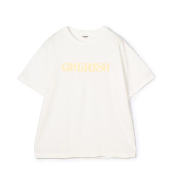 MACPHEE「コットンロゴプリント Tシャツ」|Tシャツ・カットソー|11 ホワイト