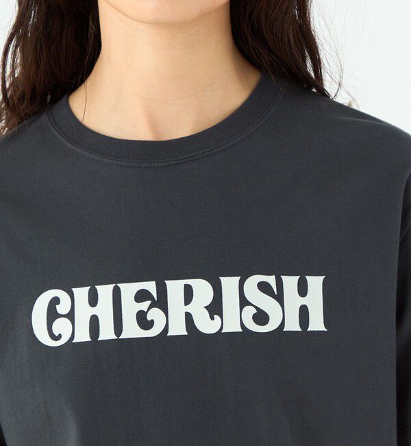 MACPHEE「コットンロゴプリント Tシャツ」|Tシャツ・カットソー|