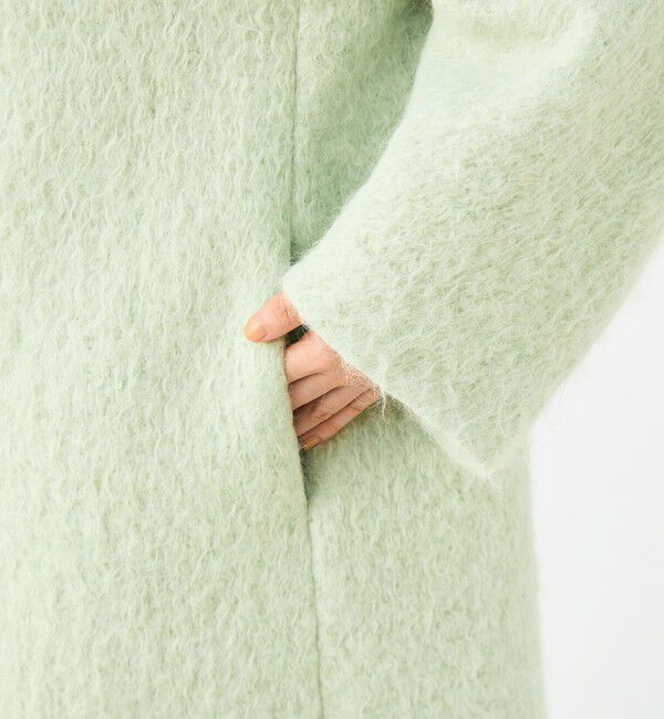 Ballsey「Phyllis ビルドミドルコート」|ノーカラーコート|