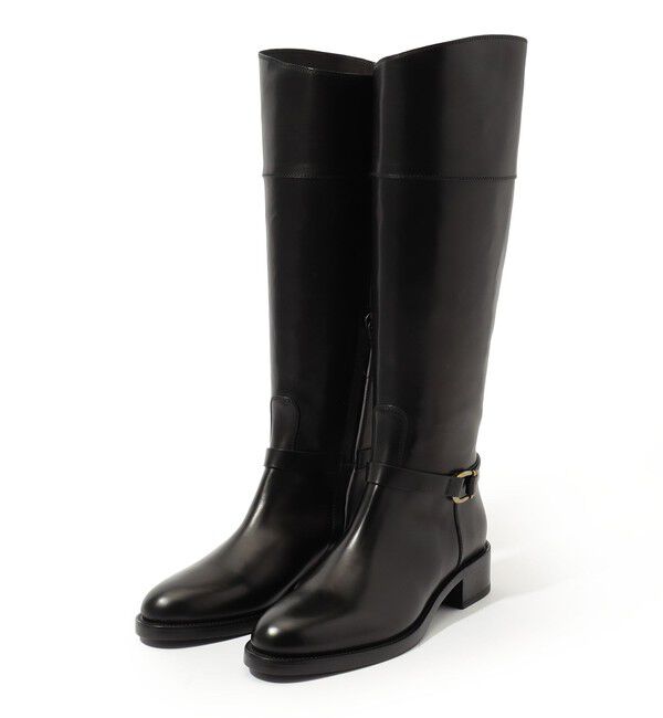 TOMORROWLAND GOODS「SARTORE SR4601 メタル ロングブーツ」|ロングブーツ|19 ブラック