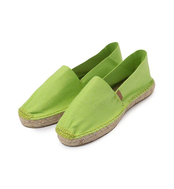 TOMORROWLAND GOODS「La Maison de L'Espadrille Solid400」|スリッポン|53 グリーン