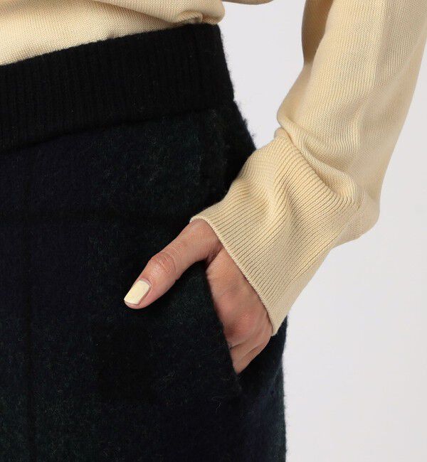 TOMORROWLAND GOODS「【別注】V::room タータンチェック ニットパンツ」|その他|