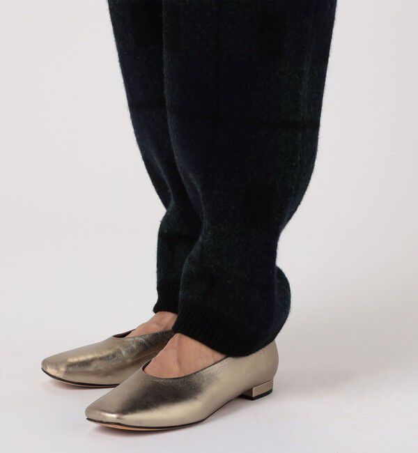 TOMORROWLAND GOODS「【別注】V::room タータンチェック ニットパンツ」|その他|