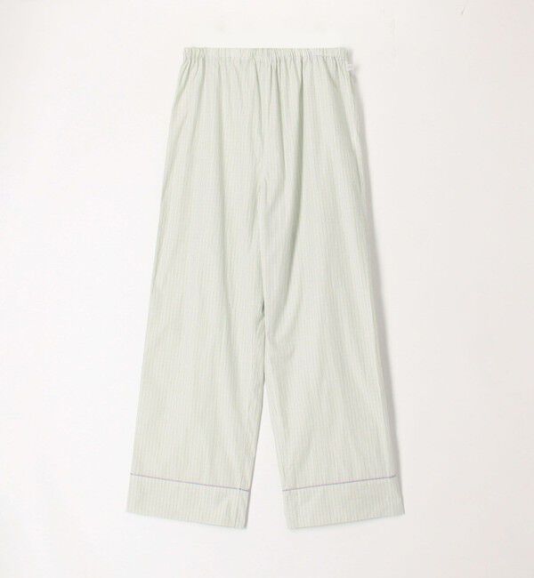 TOMORROWLAND HOME「コットンブロード チェック パジャマ（ウィメンズ）」|ルームウェア|