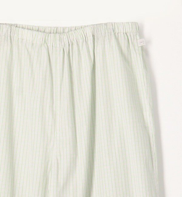 TOMORROWLAND HOME「コットンブロード チェック パジャマ（ウィメンズ）」|ルームウェア|