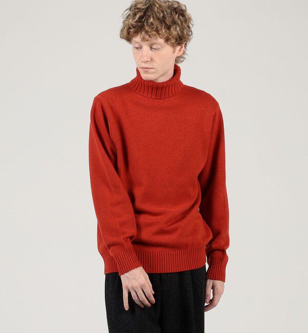 TOMORROWLAND MENS「TOMORROWLAND tricot スーパーファインラムウール タートルネックニット」|ニット・セーター|