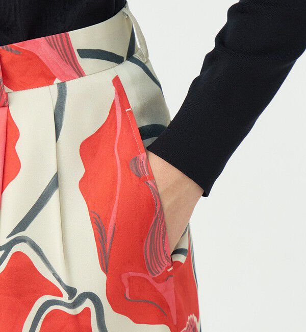 Ballsey「ポピープリント 2タックワイドパンツ」|その他|