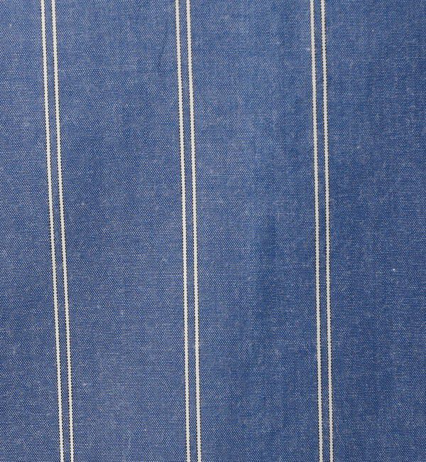 GALERIE VIE「ストライプブロード アジャストスリーブシャツ」|シャツ・ブラウス|