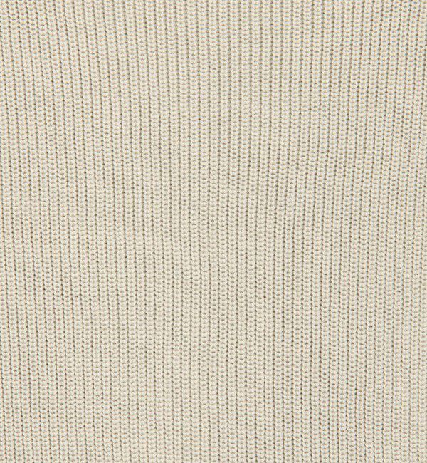 GALERIE VIE「フィッシャーマンズリブ ボートネックプルオーバー」|ニット・セーター|