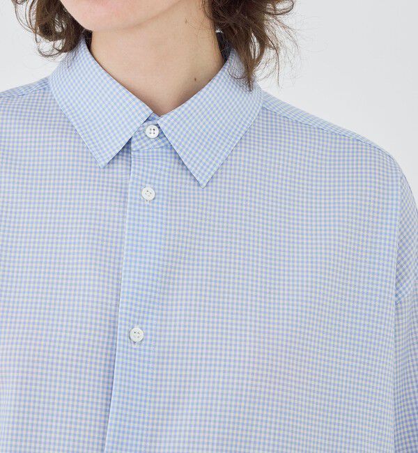 GALERIE VIE「プリムウール ワイドバランスシャツ」|シャツ・ブラウス|