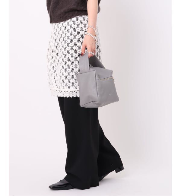  「【blancle/ ブランクレ】別注 S.LETHER Dice handle」|ハンドバッグ|