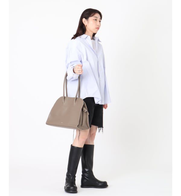  「【blancle/ ブランクレ】S.LETHER Wide boston」|ボストンバッグ|