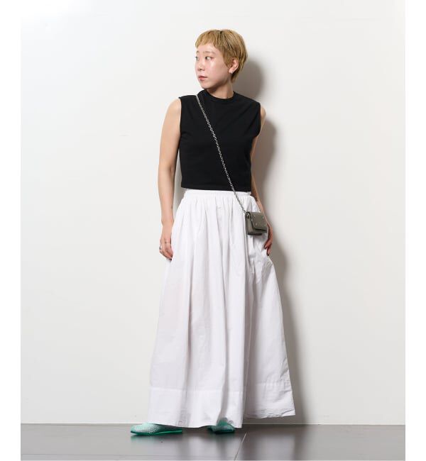  「[THE MOOD] ノースリーブショートTEE」|Tシャツ・カットソー|