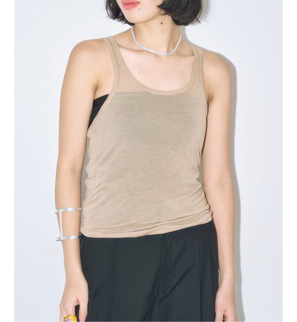  「ASHER LILY TANK L271-J134：タンクトップ」|タンクトップ|