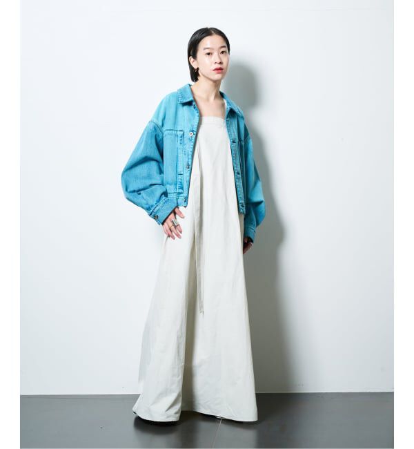  「《追加予約2》BELTED STRAP DRESS：ワンピース」|ワンピース|