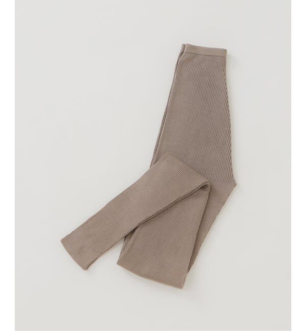 EMILYWEEK「シルク混リブレギンス」|レギンス・スパッツ|