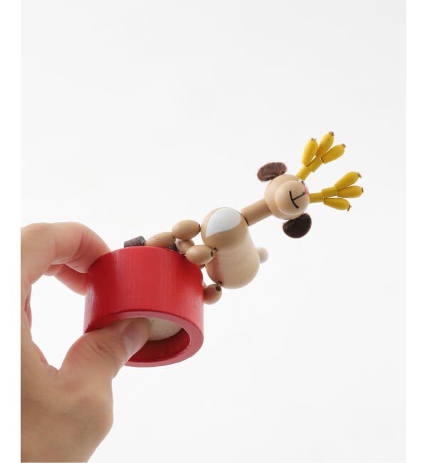 journal standard Furniture「【DETOA/デトア】 Wooden Push Up Toy Reindeer　プッシュトイ　」|その他|