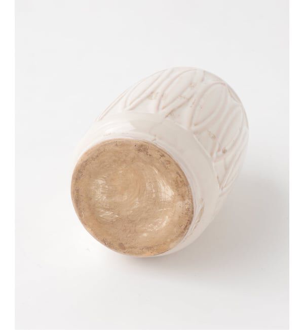 journal standard Furniture「【artipur COTTAGE】CERAMICVASE white H23」|その他|