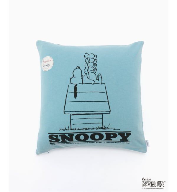 journal standard Furniture「《予約》【PEANUTS&times;SPORTS WEAR by JSF】別注 SWEAT CUSHION　クッションカバー」|クッション・クッションカバー|