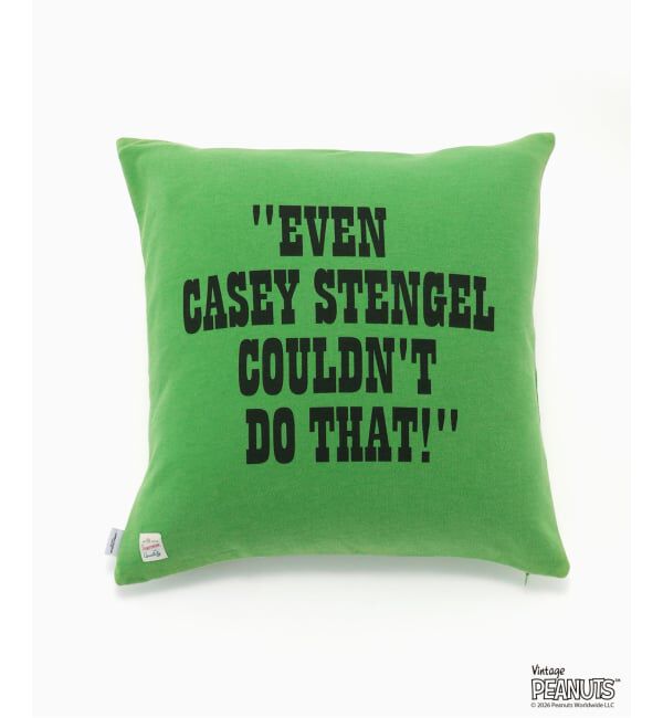 journal standard Furniture「《予約》【PEANUTS&times;SPORTS WEAR by JSF】別注 SWEAT CUSHION　クッションカバー」|クッション・クッションカバー|