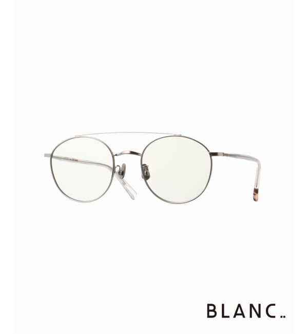 EYETHINK「BLANC.. 別注 B0015 SILVER-CLEAR / L.GREY-GRY ex Sunglasses」|メガネ|