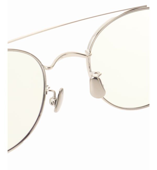 EYETHINK「BLANC.. 別注 B0015 SILVER-CLEAR / L.GREY-GRY ex Sunglasses」|メガネ|