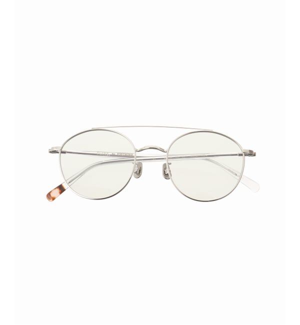 EYETHINK「BLANC.. 別注 B0015 SILVER-CLEAR / L.GREY-GRY ex Sunglasses」|メガネ|