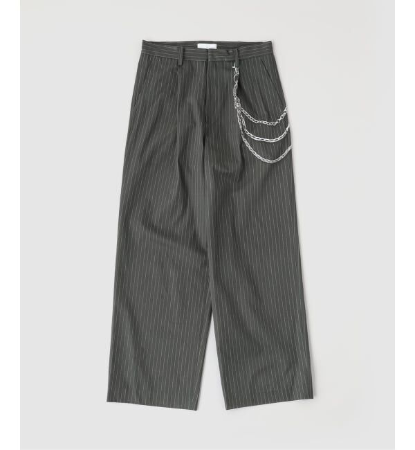JOINT WORKS「TOLQ / トルク Printed One Tuck Trousers」|スラックス|