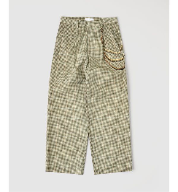 JOINT WORKS「TOLQ / トルク Printed One Tuck Trousers」|スラックス|