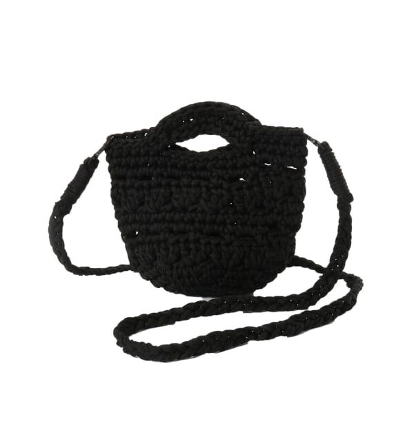JOINT WORKS「SUBLiMEROW / サブライムロー HAND ROPE POUCH」|ショルダー・メッセンジャー|ブラック