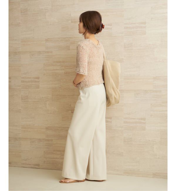 Plage「ISOBEL CLEO / イザベルクリオ SILK THE CLASSIC TEE ニット」|ニット・セーター|