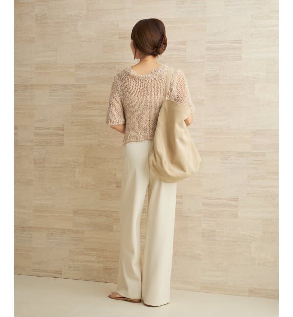 Plage「ISOBEL CLEO / イザベルクリオ SILK THE CLASSIC TEE ニット」|ニット・セーター|