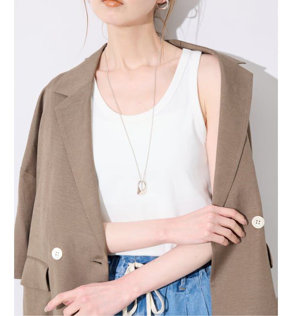 SLOBE IENA「《追加》basic タンクトップ」|タンクトップ|